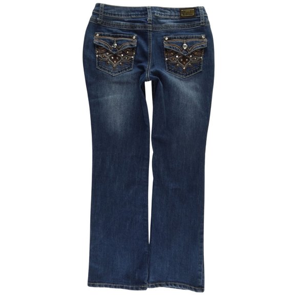 Earl Jeans Denim - Earl Jeans Bling Embellished Women 2P Petites #739